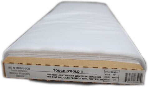 Touch O'Gold II Lightweight Interfacing